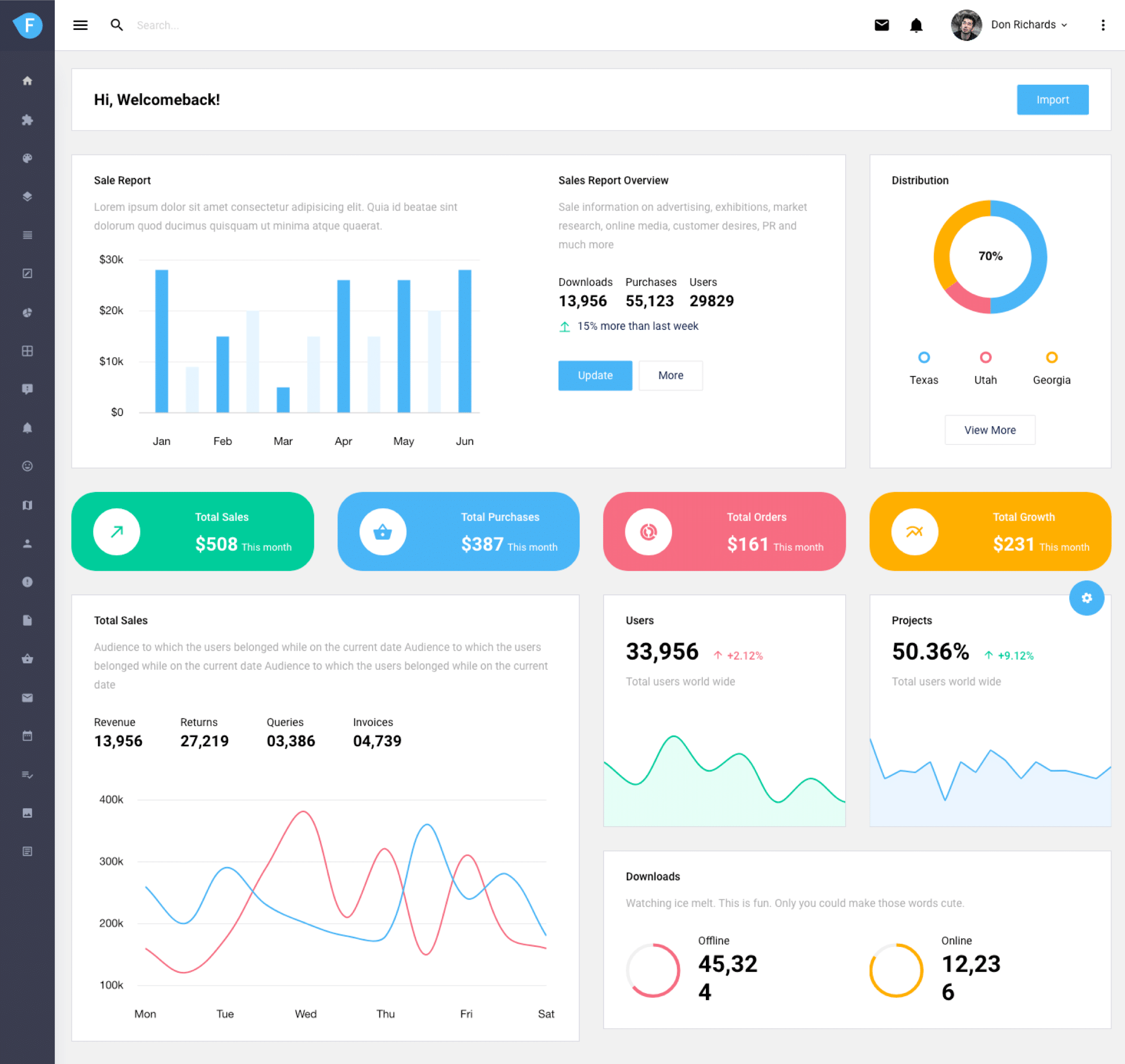 icon sidebar