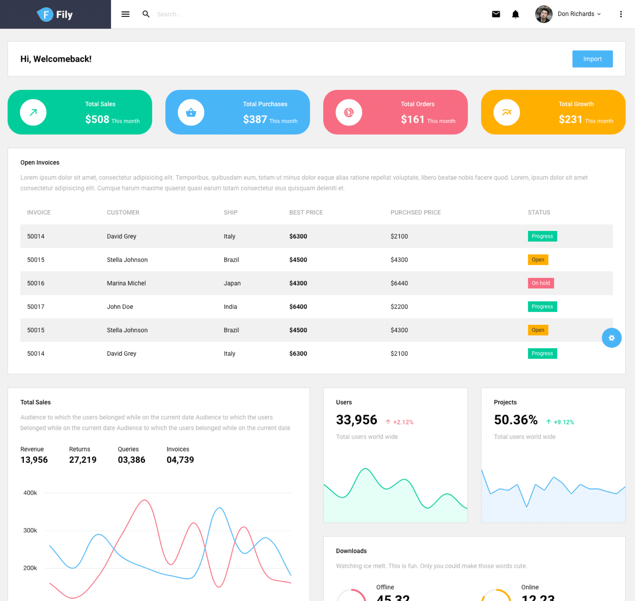 toggle sidebar
